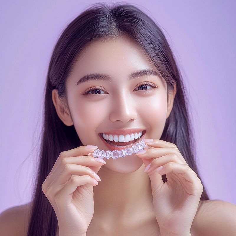 enlever taches jaune aligneurs Invisalign